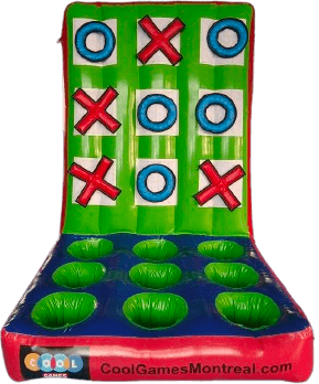 Tic Tac Toe Géant à Double Jeu