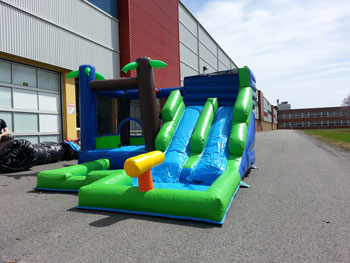 Jeu Gonflable Forest Slide