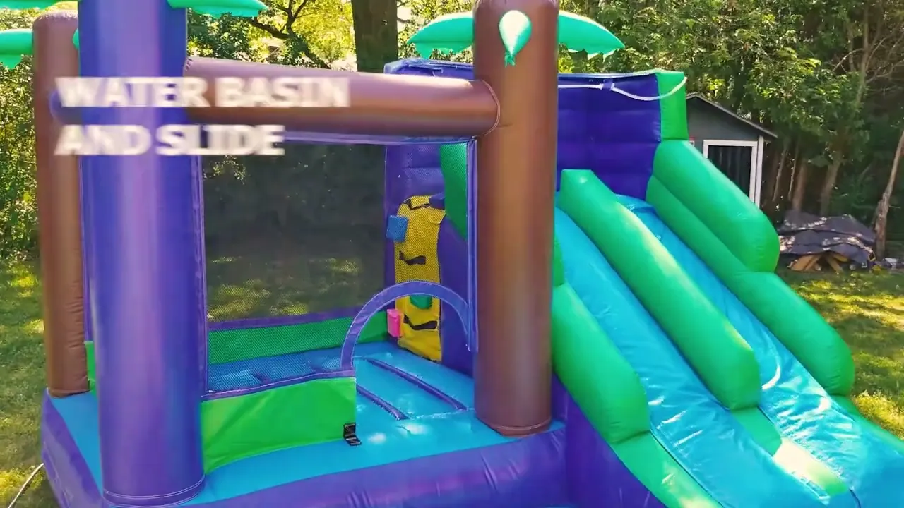 Jeu Gonflable Rain Forest Splash