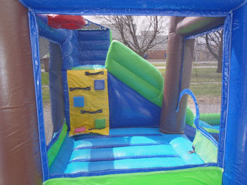 Jeu Gonflable Rain Forest Splash