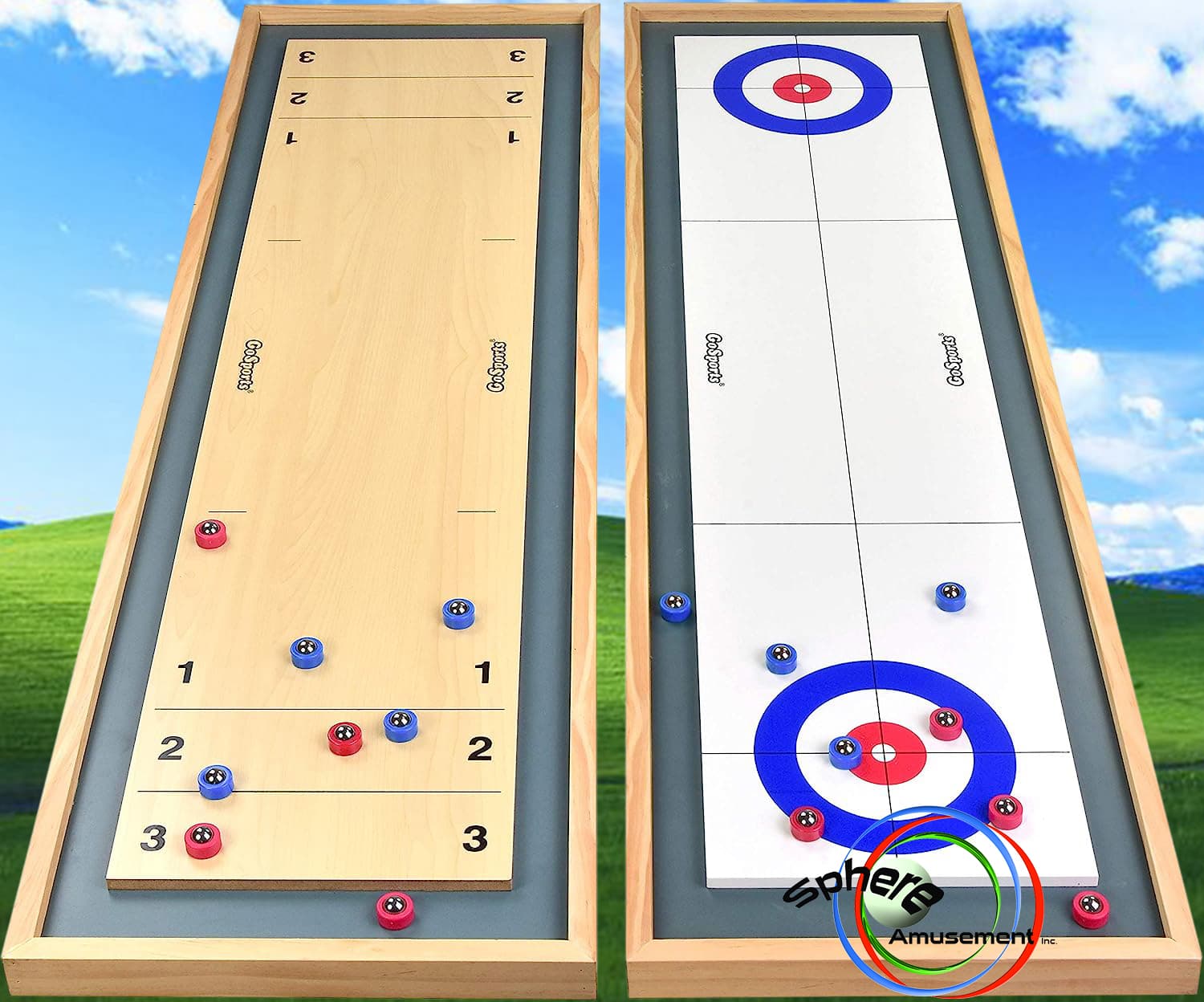Mini Curling or Shuffleboard